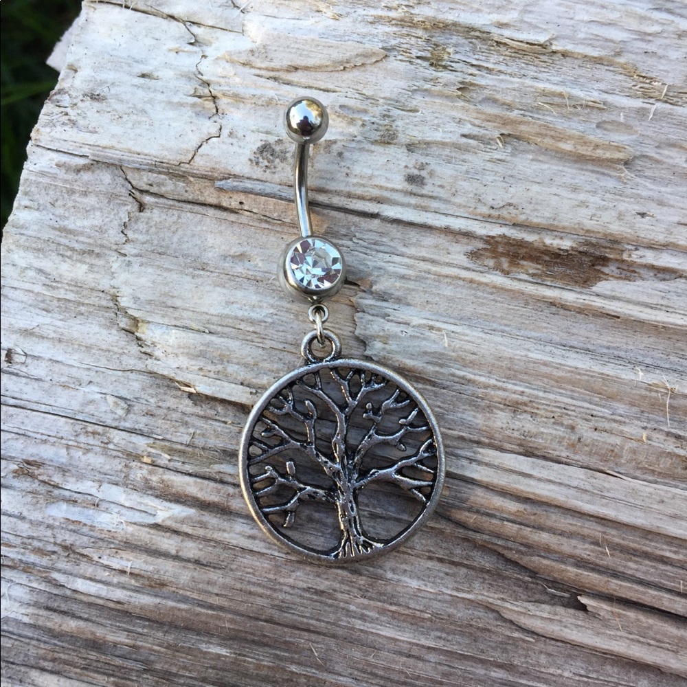 Tree Belly Button Navel Ring